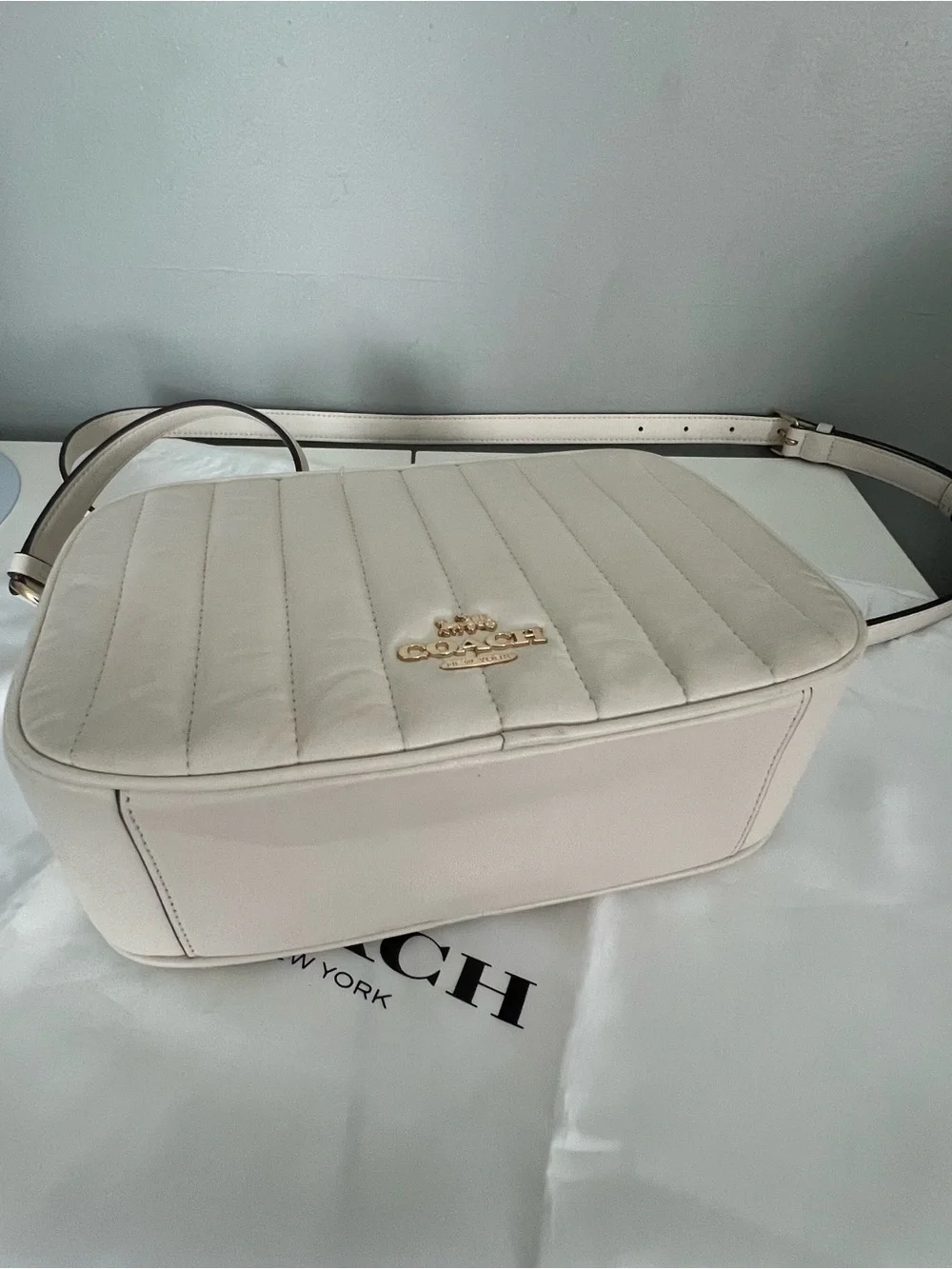 Coach Jes quilted crossbody bag with matching wallet